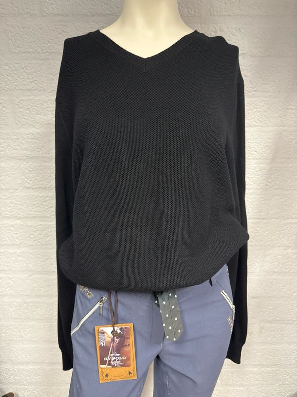 Alessandro Albanese heren trui zwart small Alessandro Albanese heren trui zwart small