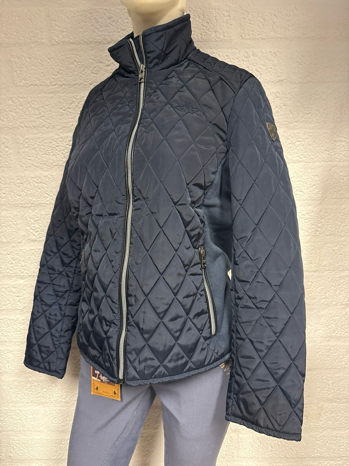 HV Polo gewatteerd jasje blauw 42