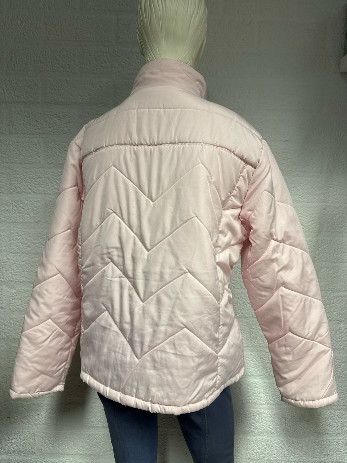 Gewatteerd jasje roze 42