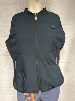 HKM verwarmbare bodywarmer blauw 40