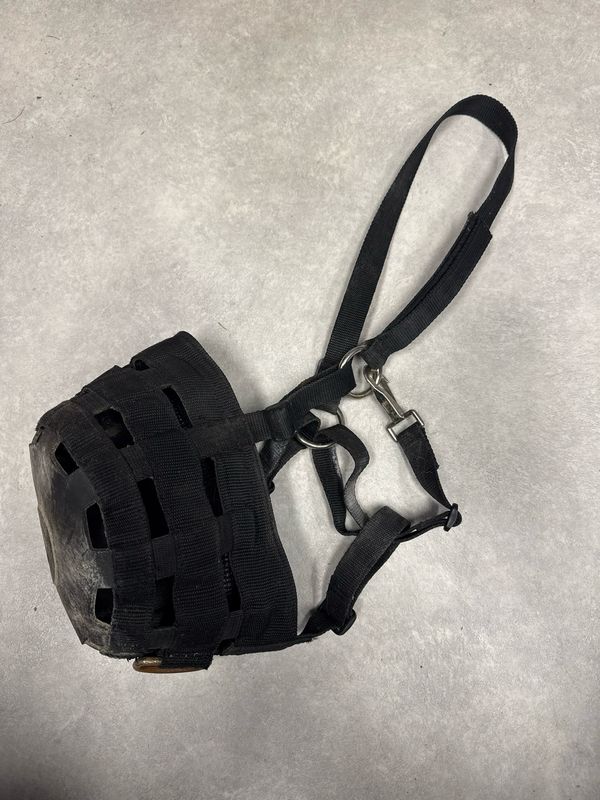 Graasmasker zwart Graasmasker zwart