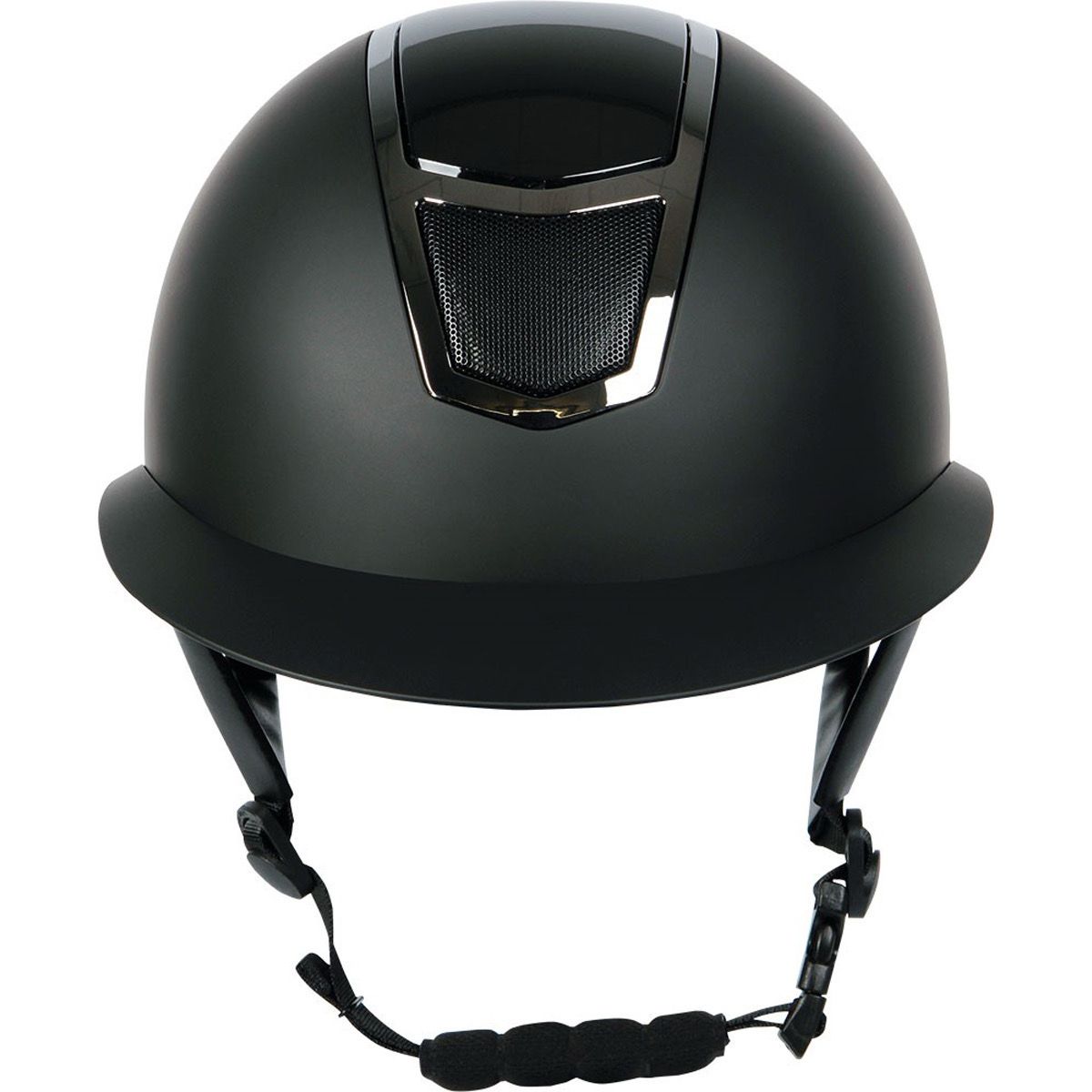 Harry’s Horse Mont Blanc veiligheidscap glossy zwart 56-58