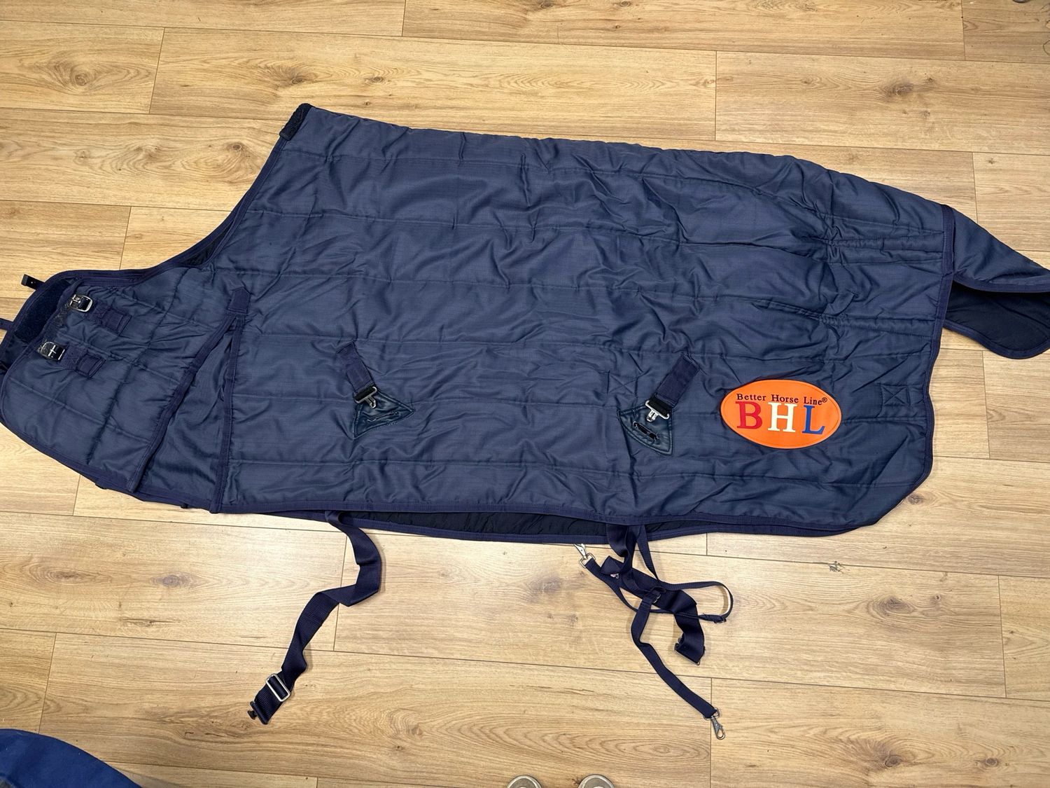 Better Horse Line staldeken blauw 200g 205