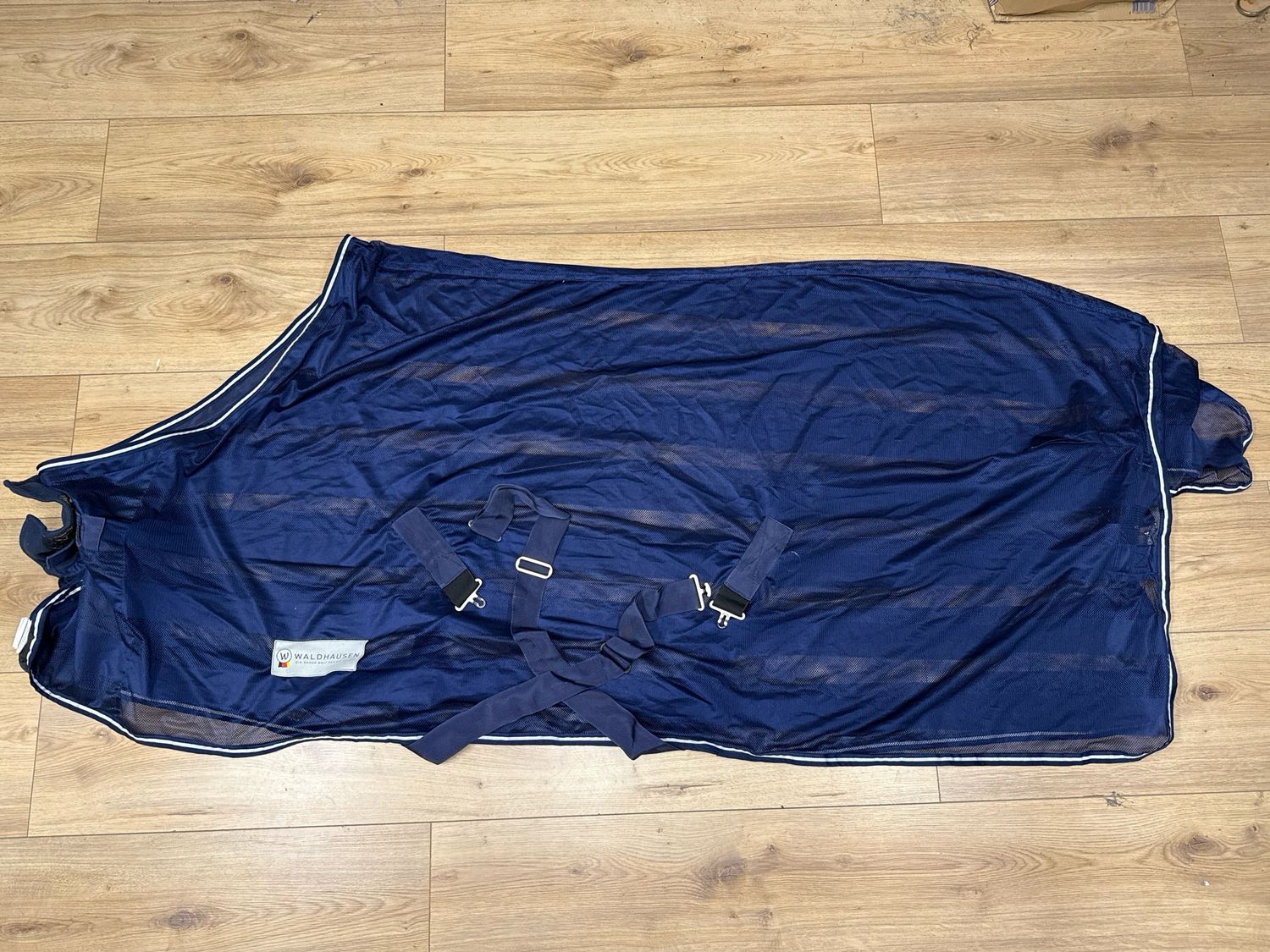 Waldhausen vliegendeken blauw 195