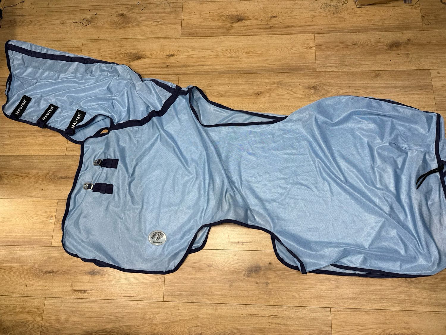 Master vliegenuitrijdeken blauw 205