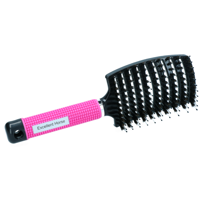 Excellent horse supreme brush roze handvat