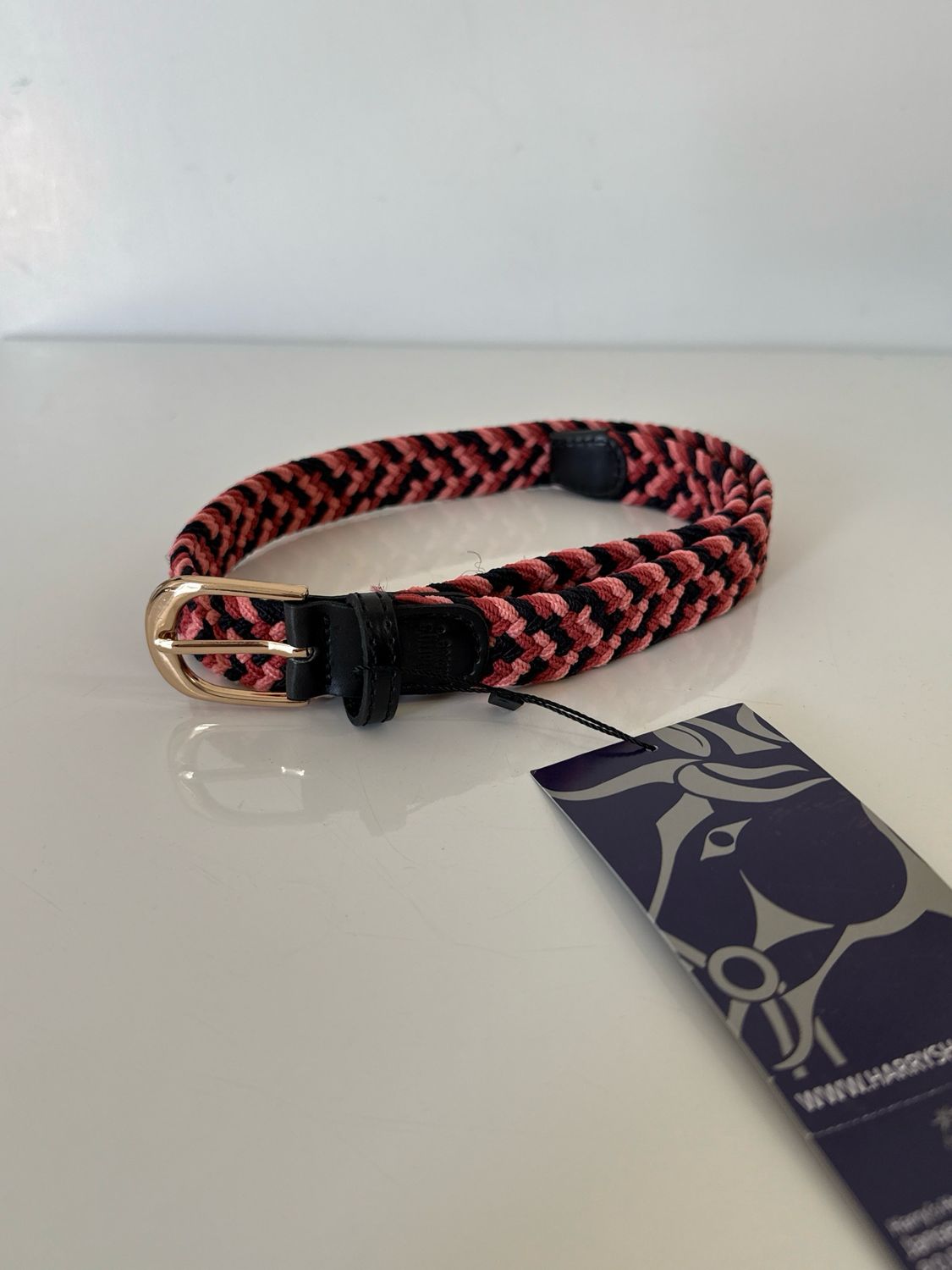 Harry’s horse elastische riem deep sea black