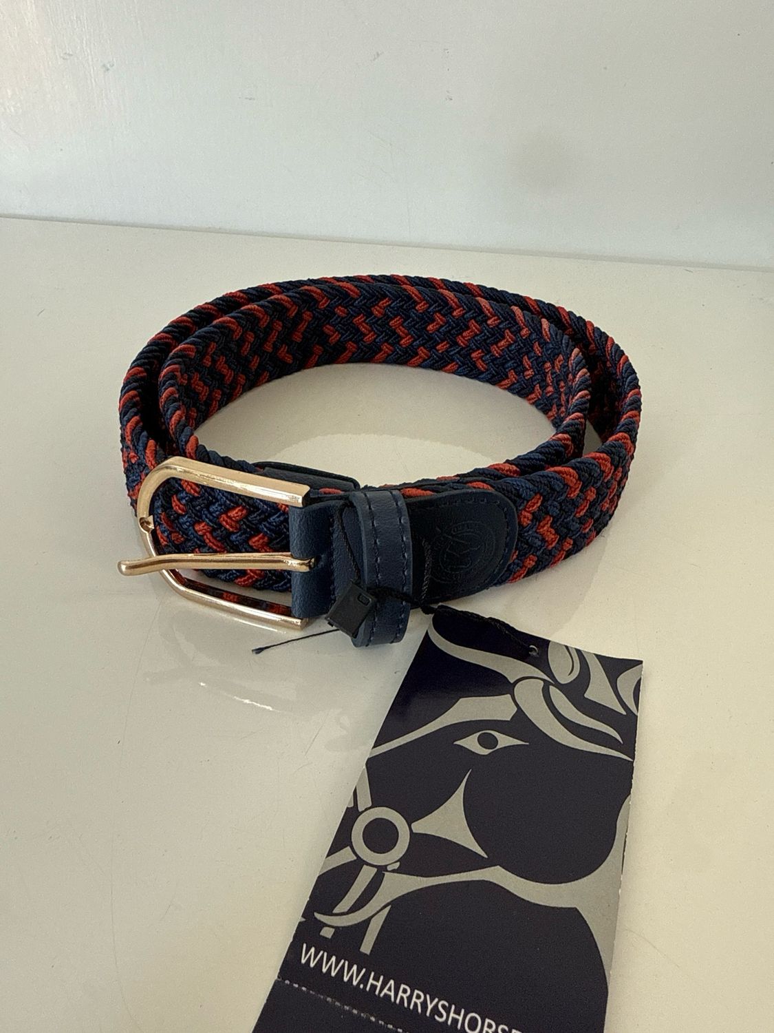 Harry’s horse elastische riem dress blues