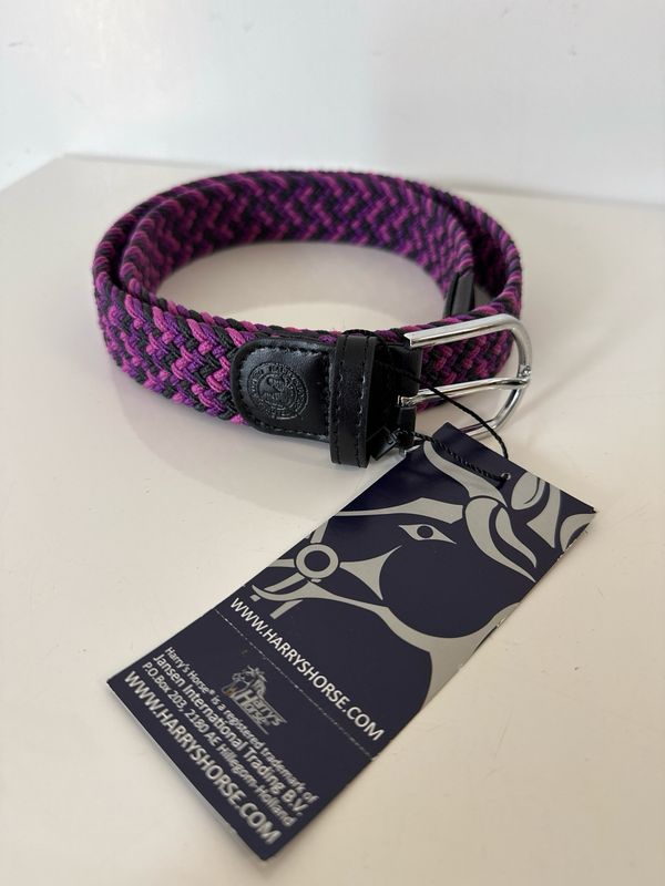 Harry’s horse elastische riem ebony
