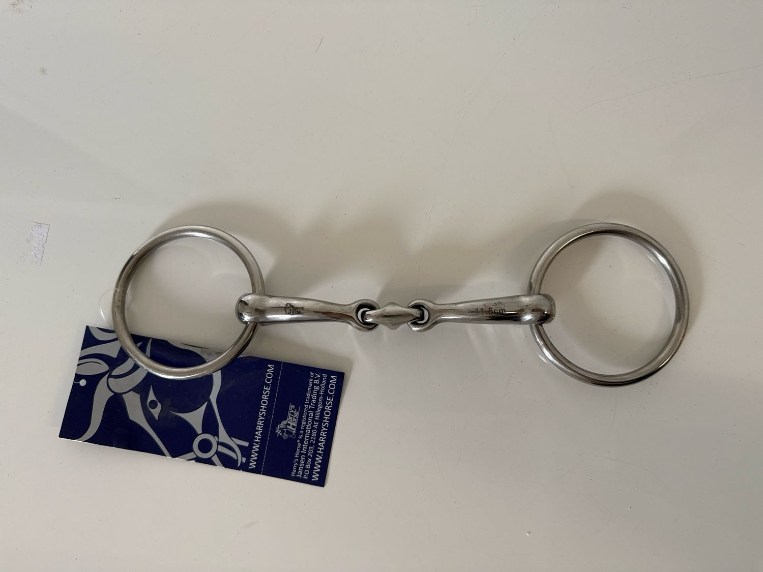Harry’s horse dubbelgebroken watertrens anatomisch 14mm