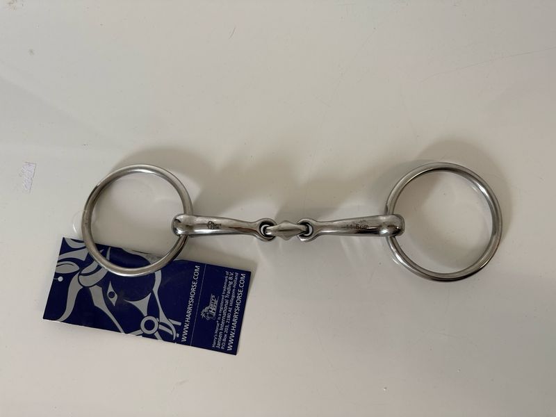 Harry’s horse dubbelgebroken watertrens anatomisch 14mm
