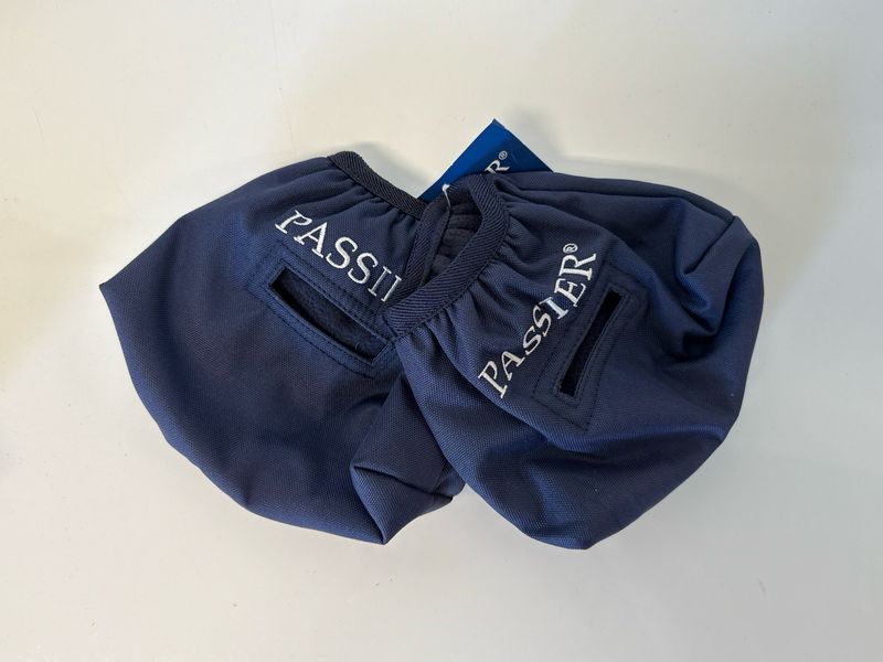 Passier beugelhoezen blauw