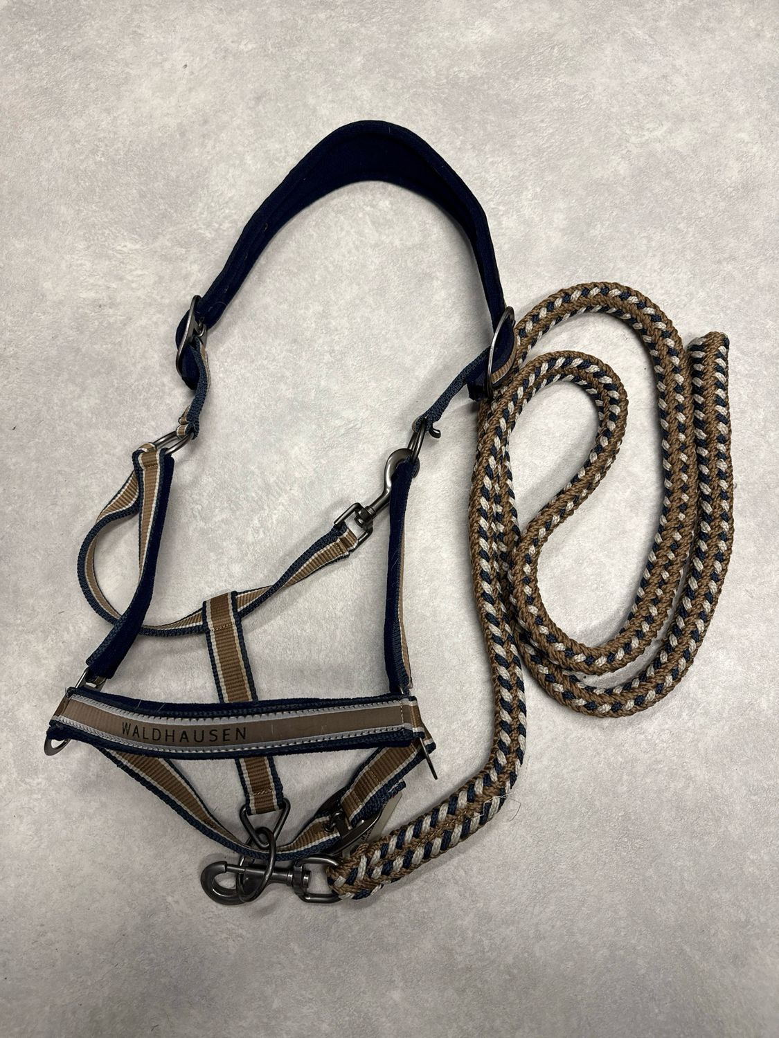 Waldhausen halster met touw cob