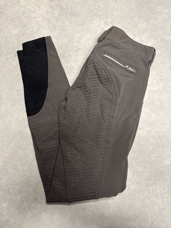 Equiline rijbroek full grip bruin 36