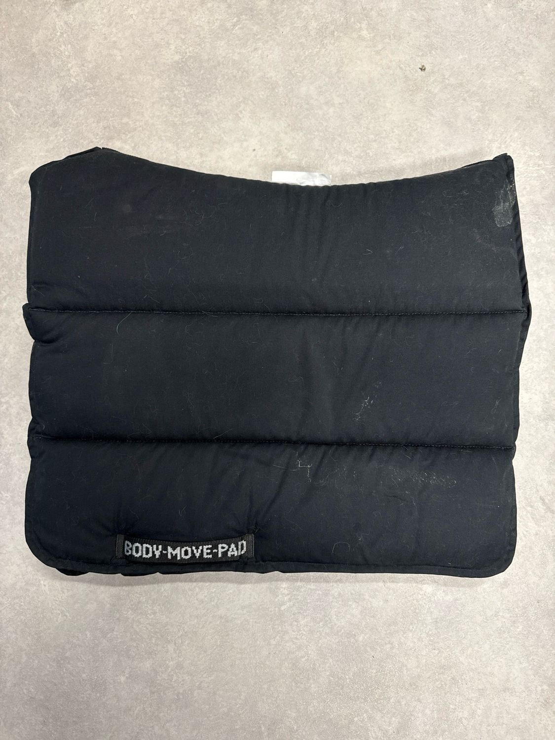 Body move pad zwart dressuur pro