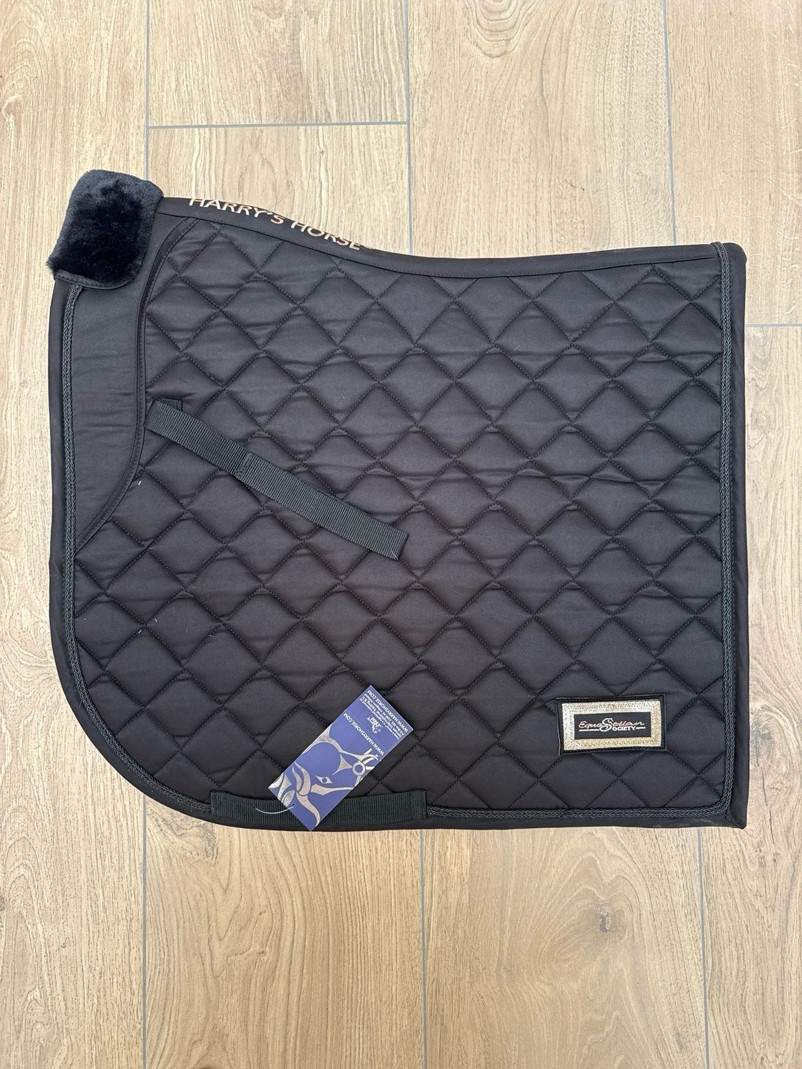 Harry’s horse dekje Badge zwart full dressuur