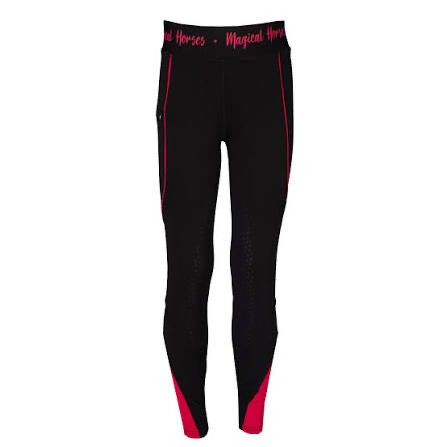 Red horse rijlegging Nina full grip zwart roze