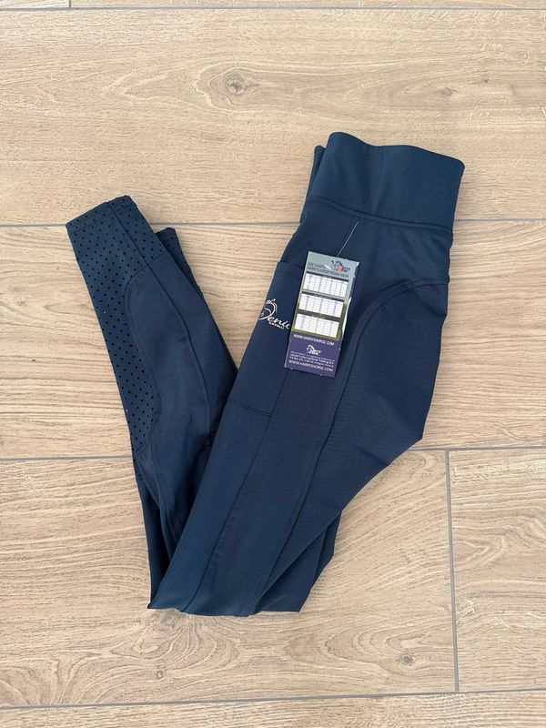 Harry’s horse rijlegging equitights Denici Cavalli Marron full grip blauw