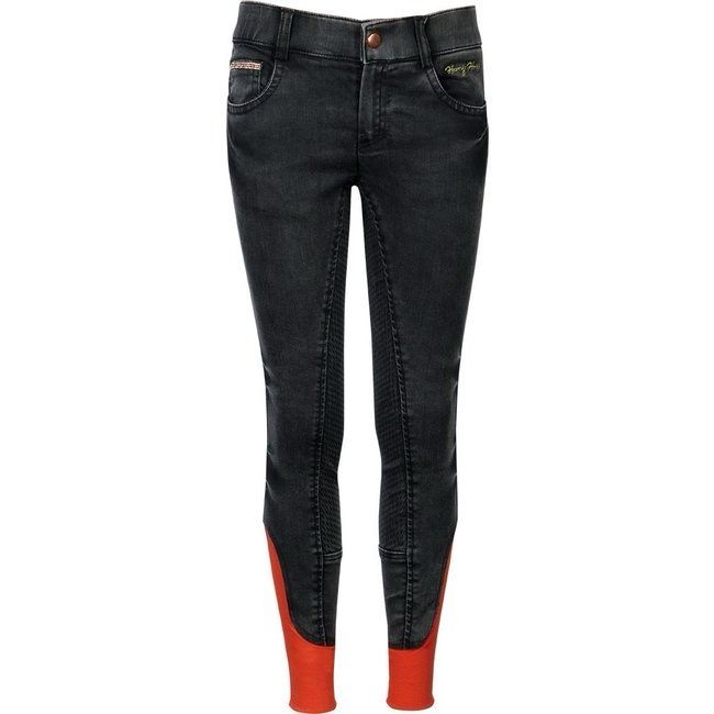 Harry’s horse rijbroek LouLou Lyon Denim full grip grijs