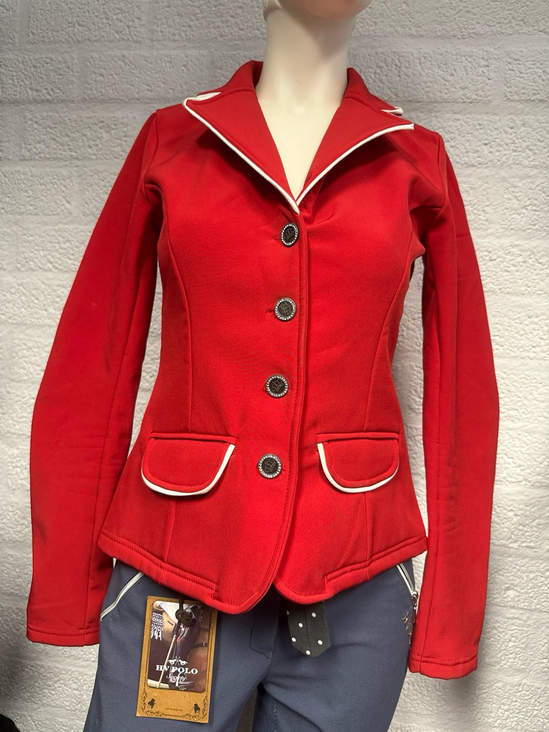 Harry’s horse wedstrijdjasje rood 34