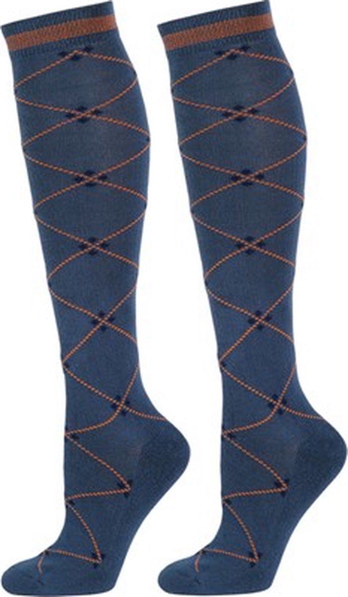Harry’s horse sokken blauw ensign blue