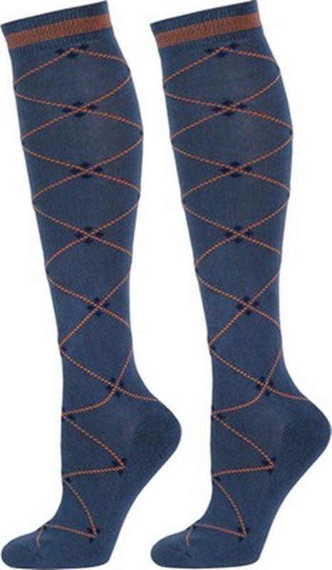 Harry’s horse sokken blauw ensign blue
