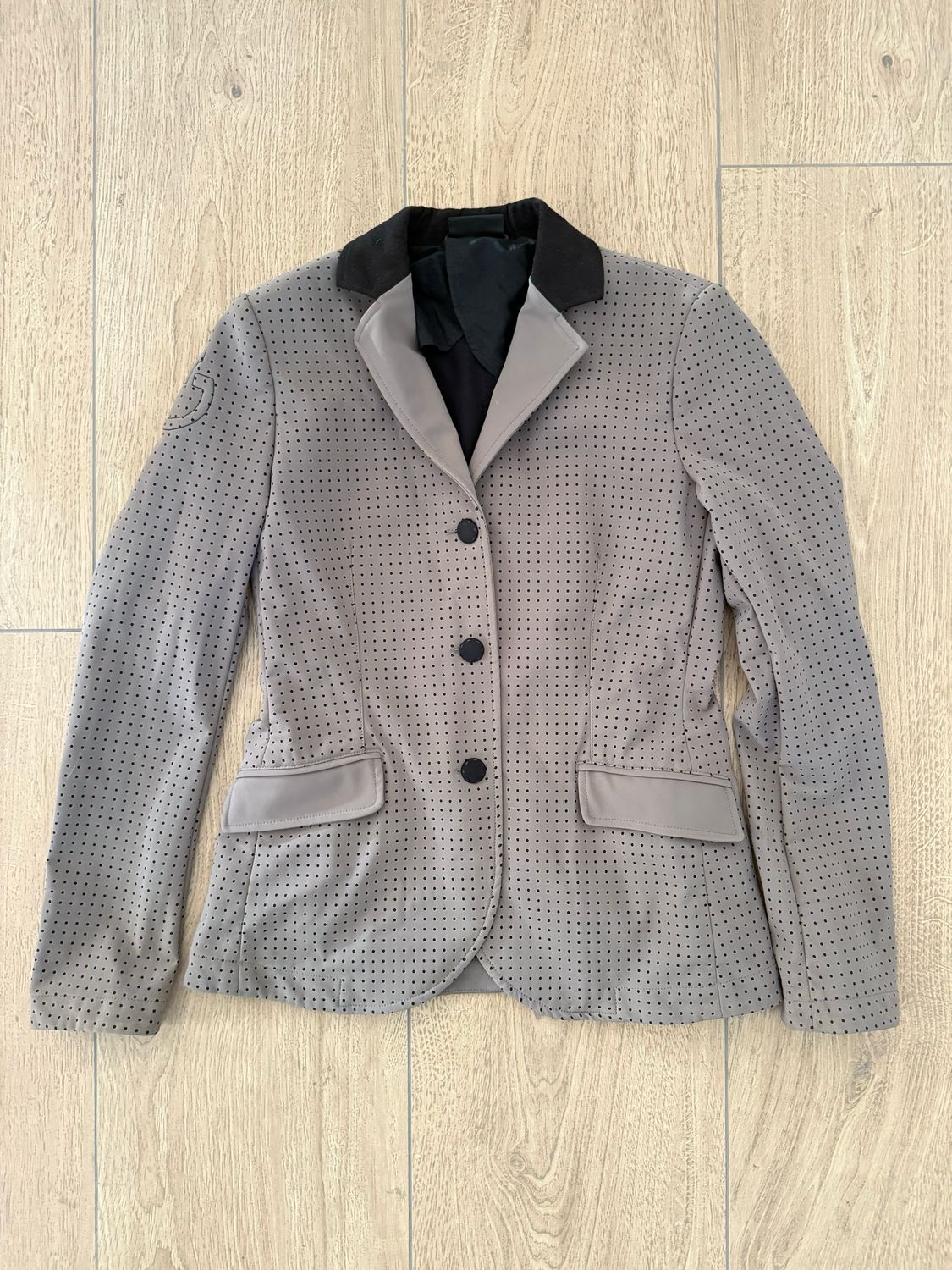 Cavalleria Toscana wedstrijdjasje perforated bruin 36