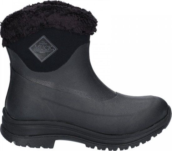 Muck boot outdoor laarzen dames slip-on ankle ag zwart Muck boot outdoor laarzen dames slip-on ankle ag zwart