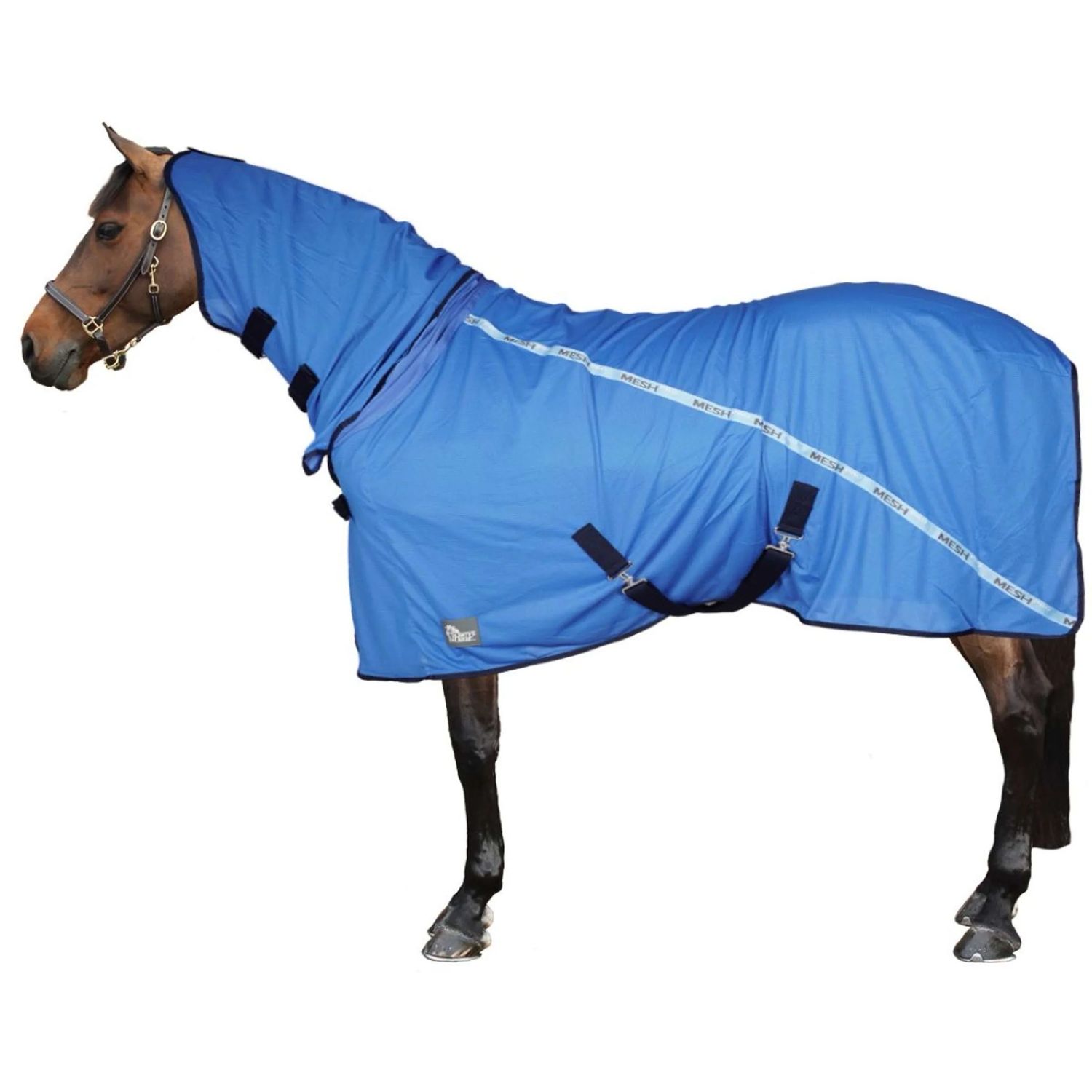 Harry’s horse vliegendeken mesh blauw