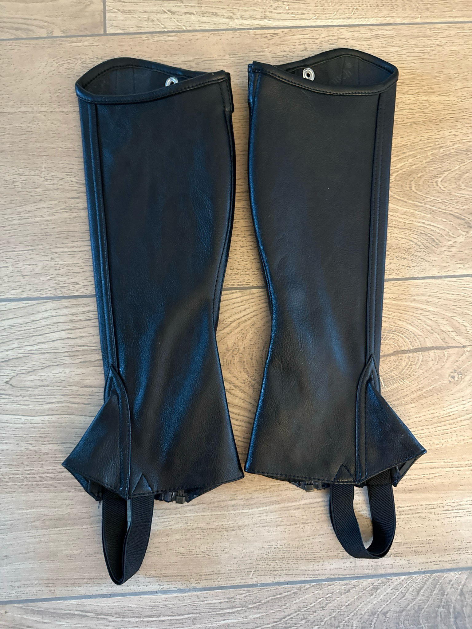 Harry’s horse chaps minichaps nero zwart xs
