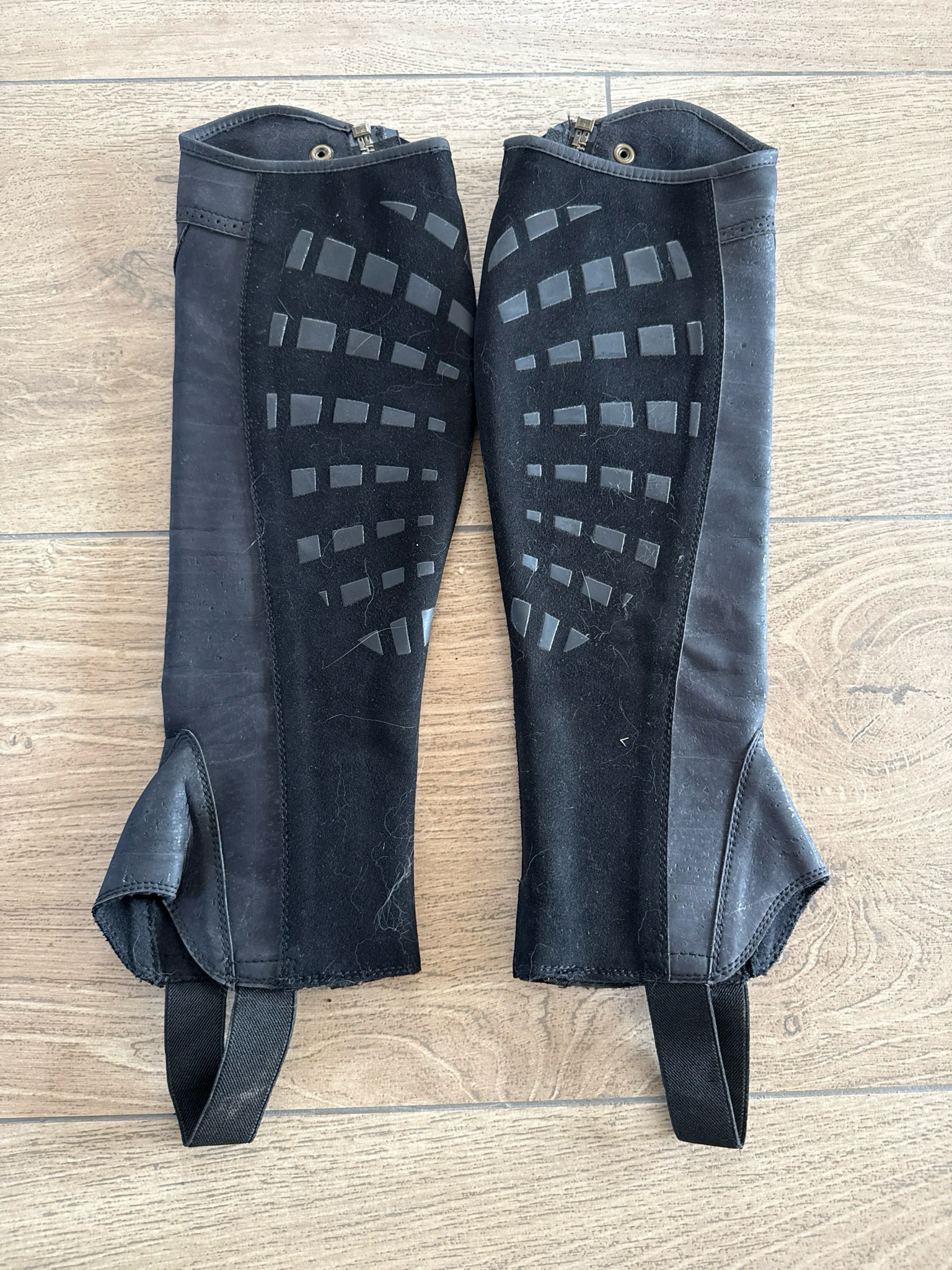 Kavalkade chaps anti slip zwart SL