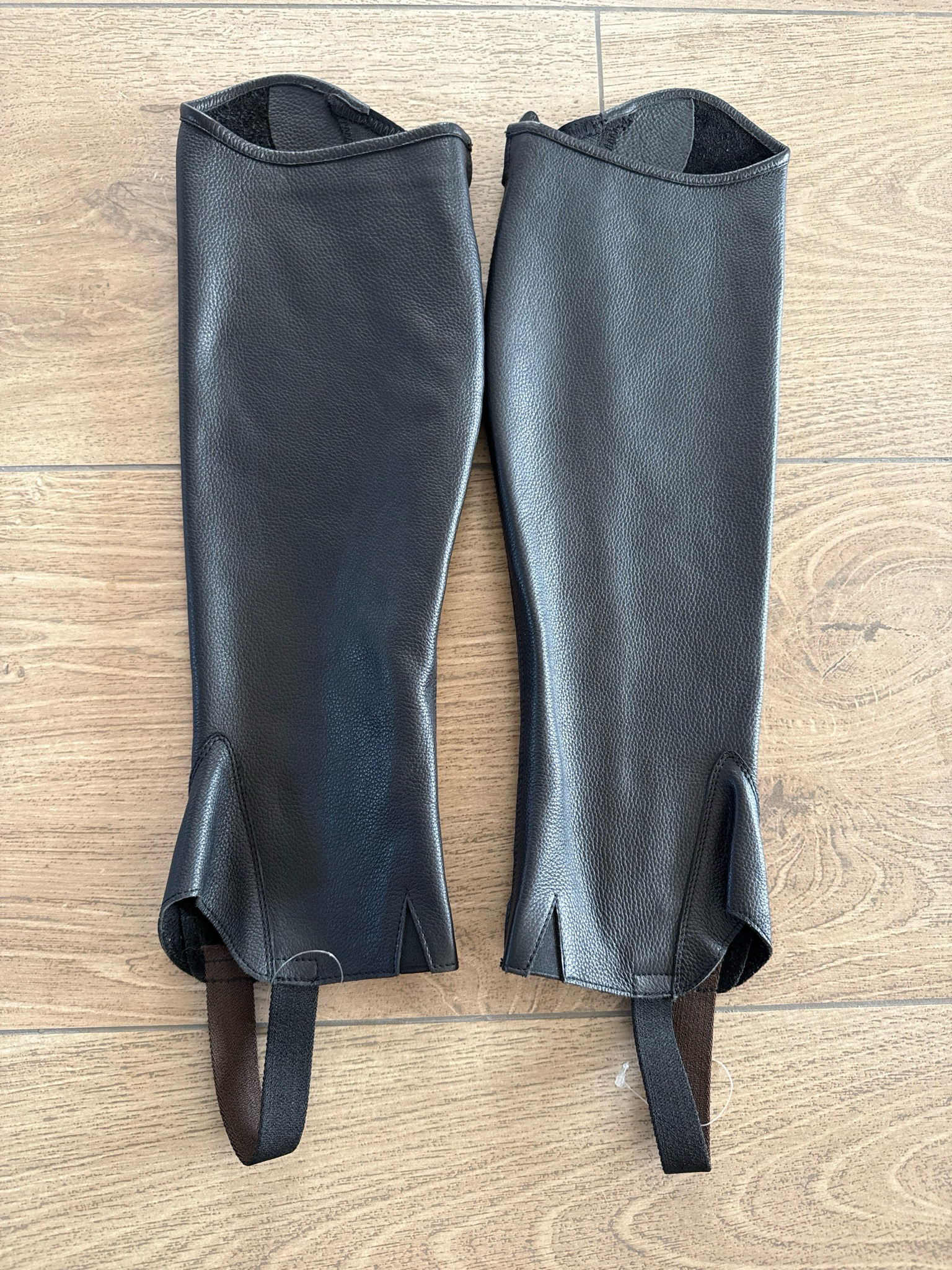 Kavalkade chaps zwart leer SL