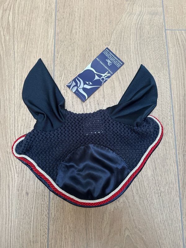 Harry’s horse oornetje Denici Cavalli red blauw cob