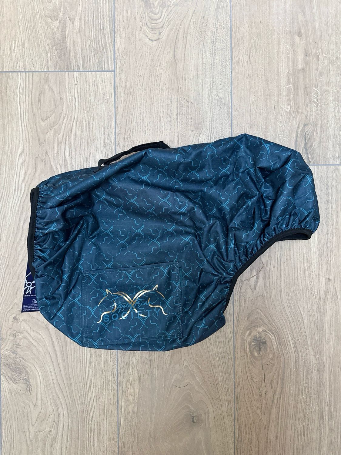 Harry’s horse zadelhoes allover print Orion blue blauw
