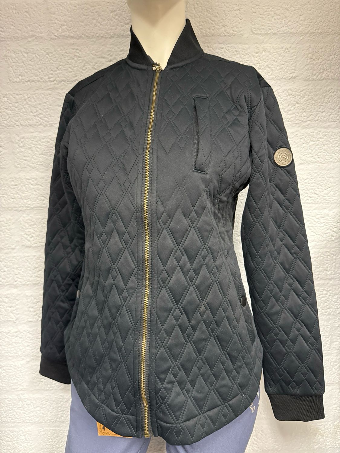 Anky bomberjack zwart quilted 34