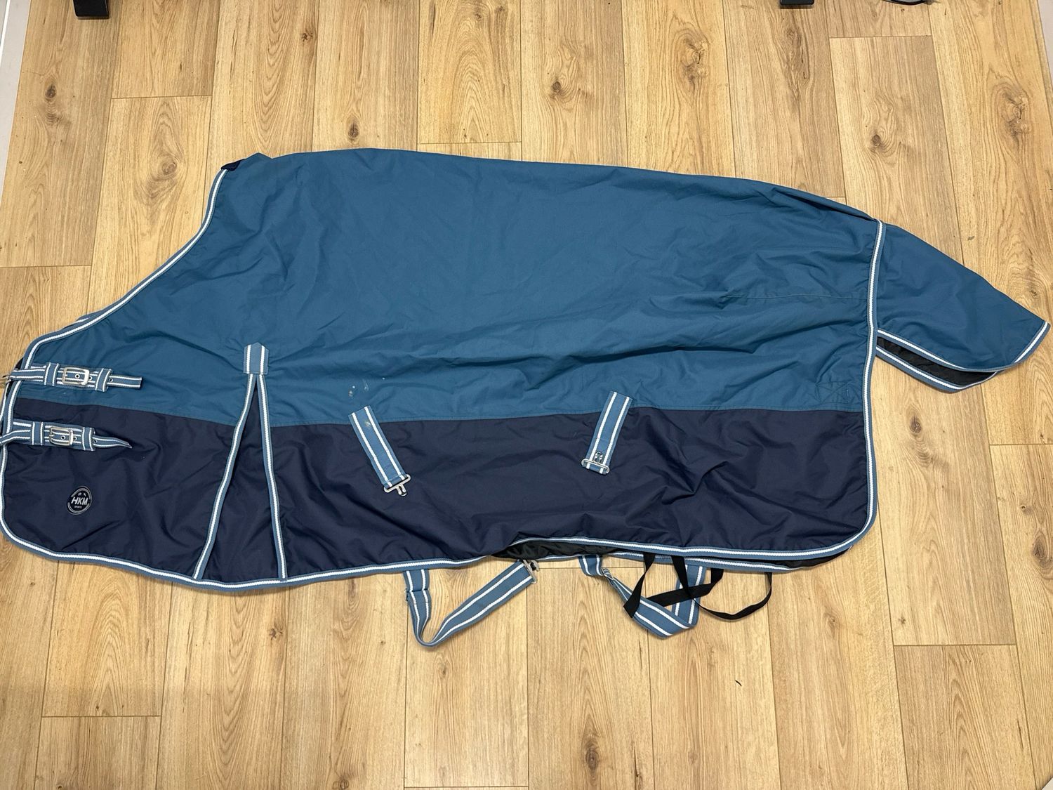HKM 0g regendeken blauw 195