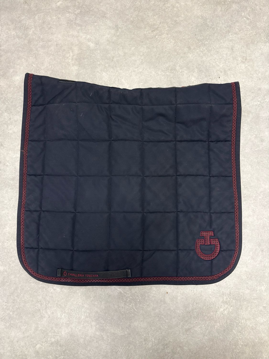Cavalleria Toscana dekje blauw rood full dressuur