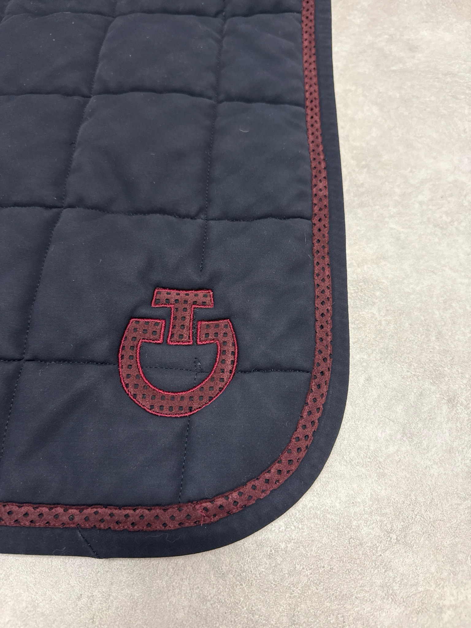 Cavalleria Toscana dekje blauw rood full dressuur