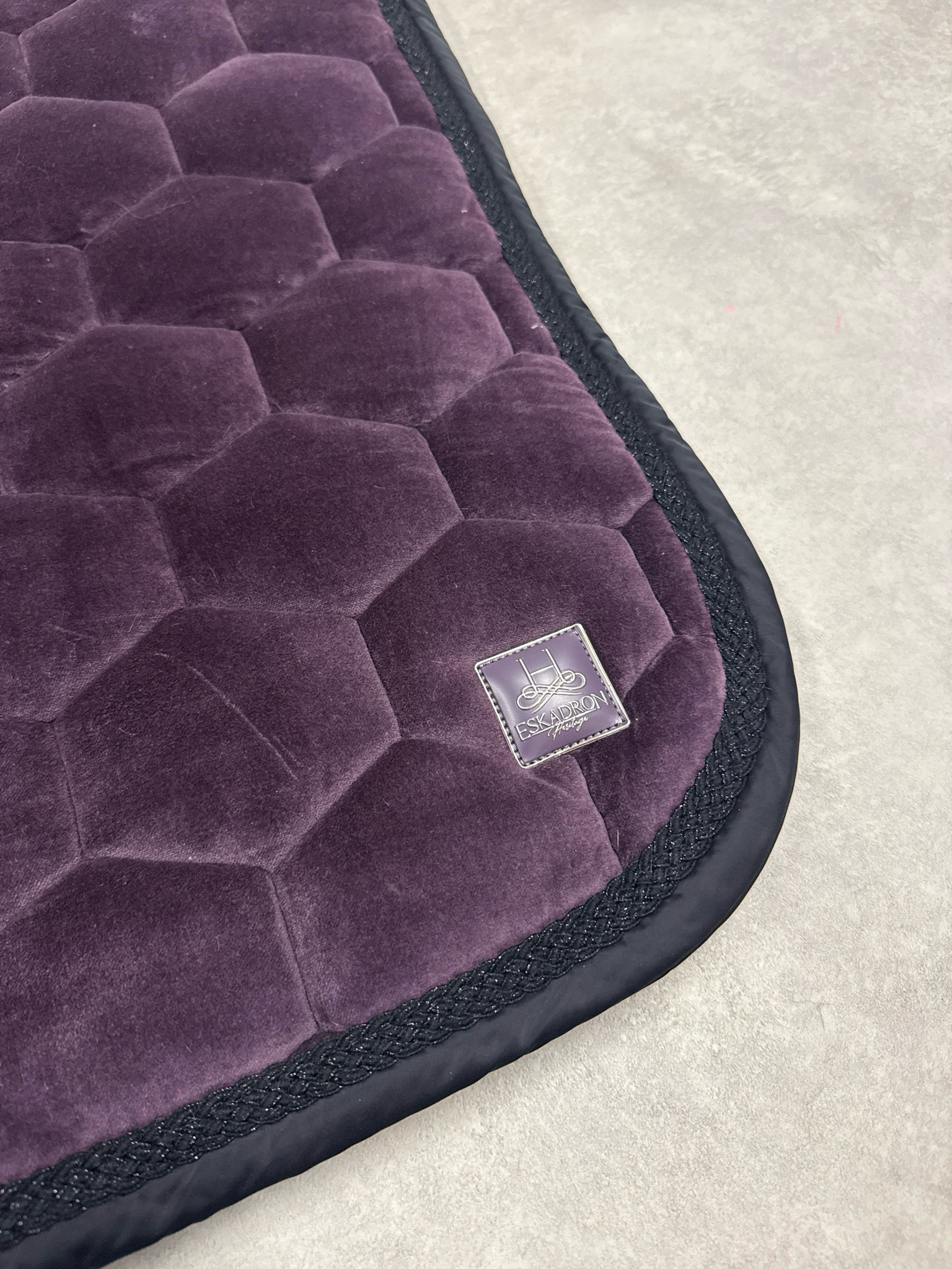 Eskadron heritage dekje velvet paars full dressuur