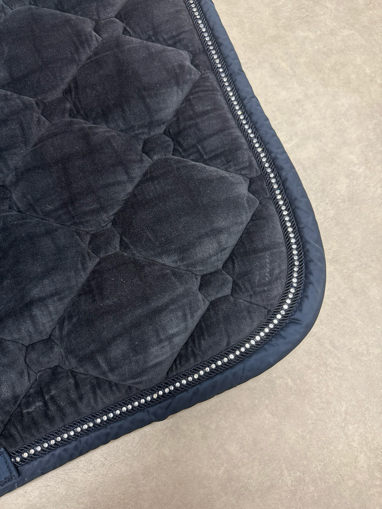 Eskadron dekje velvet blauw full dressuur