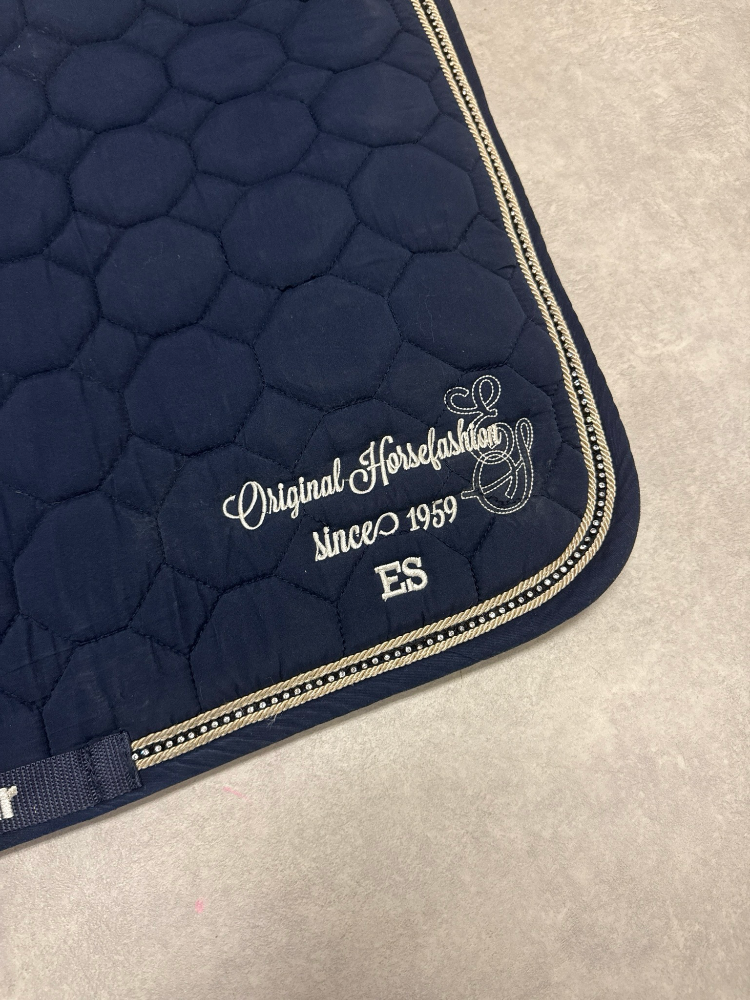 Euro-star dekje blauw full dressuur