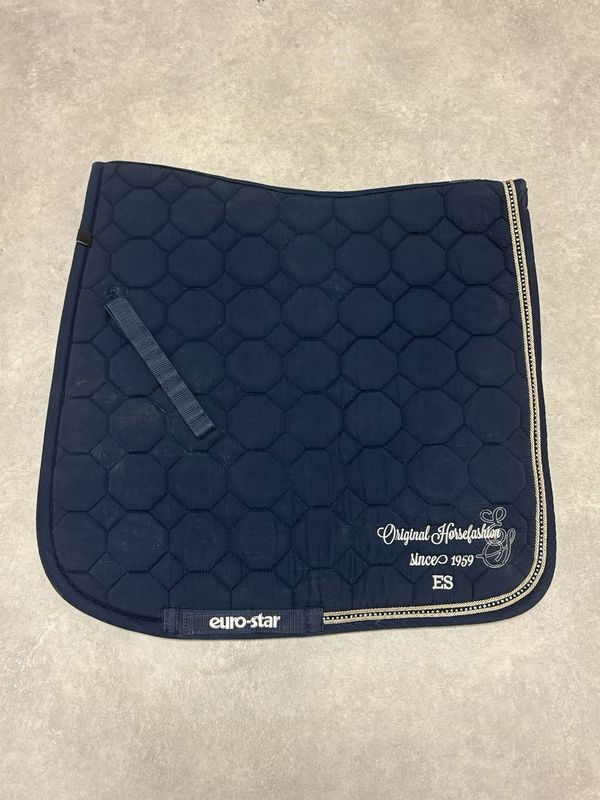 Euro-star dekje blauw full dressuur