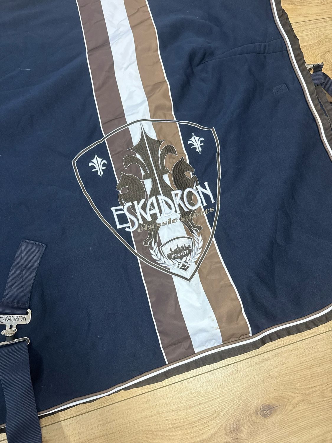 Eskadron classic sports zweetdeken blauw 185