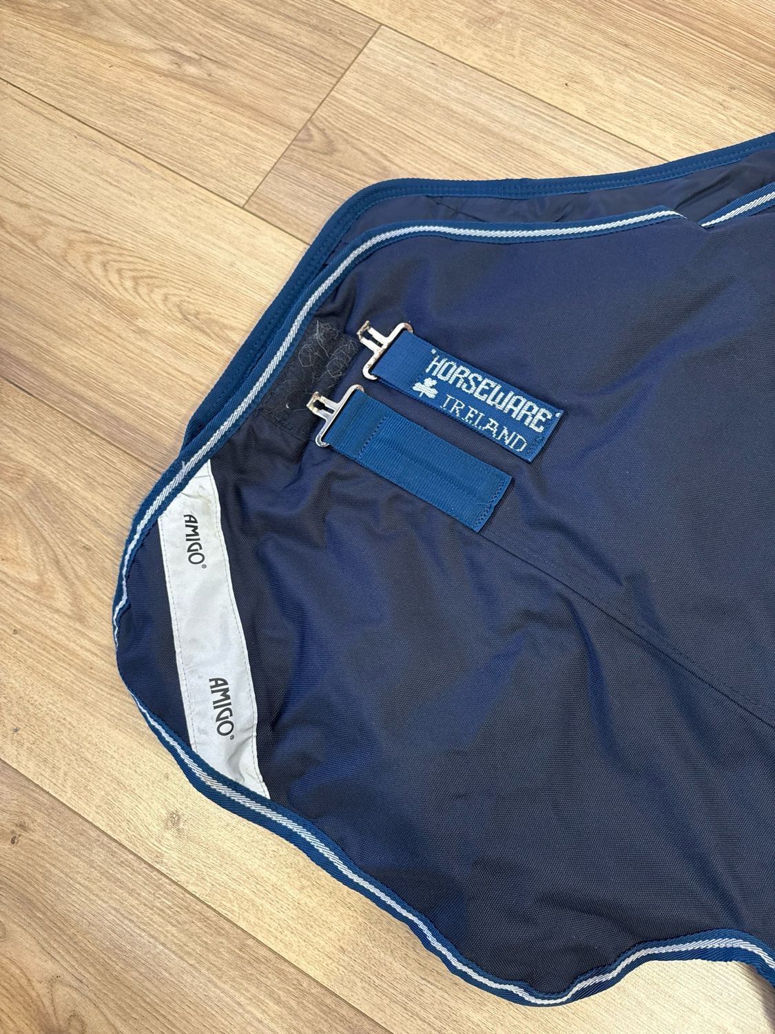 Horseware amigo winterdeken heavy 400g blauw