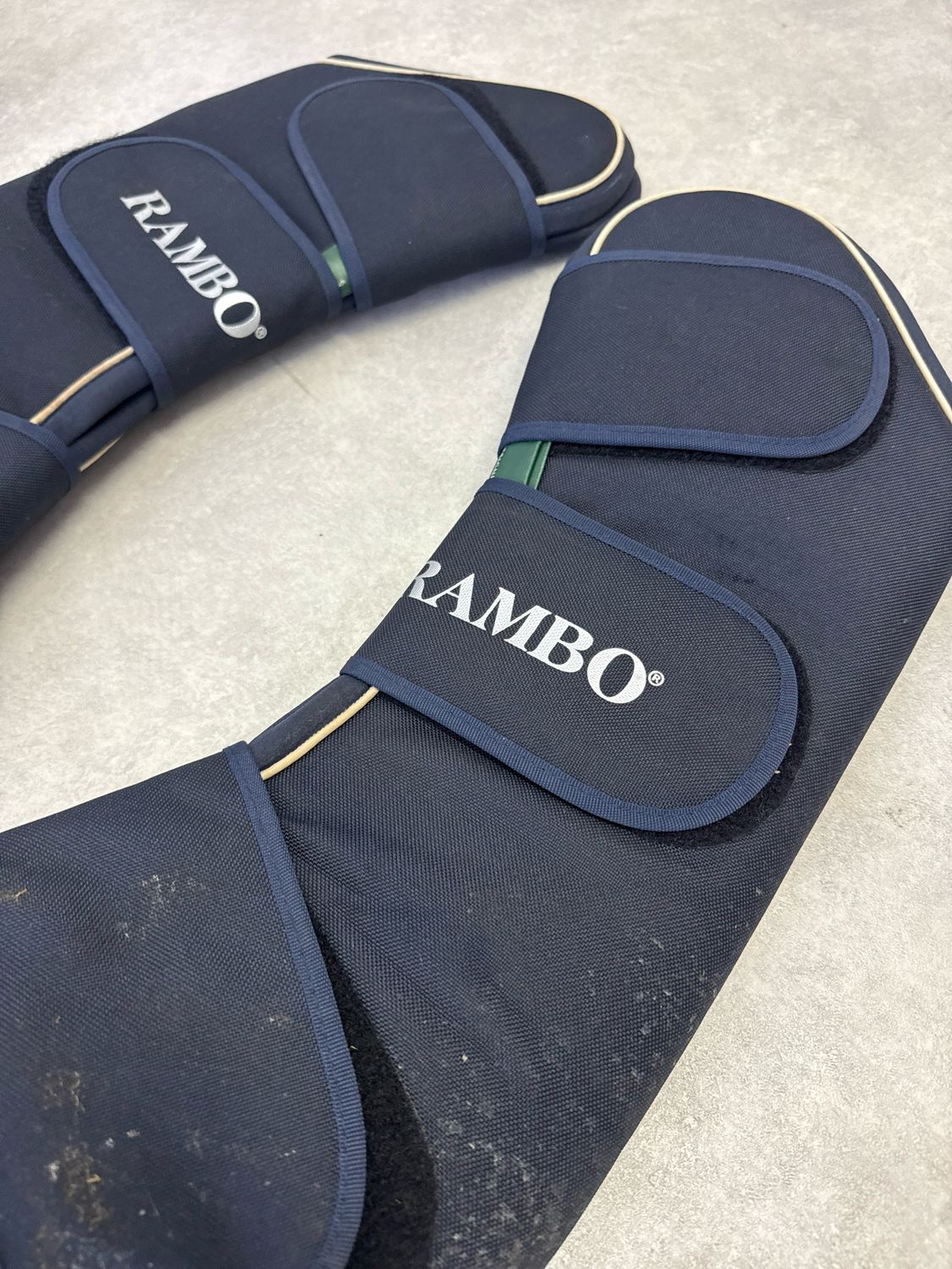Rambo transport beschermers travel boots blauw full