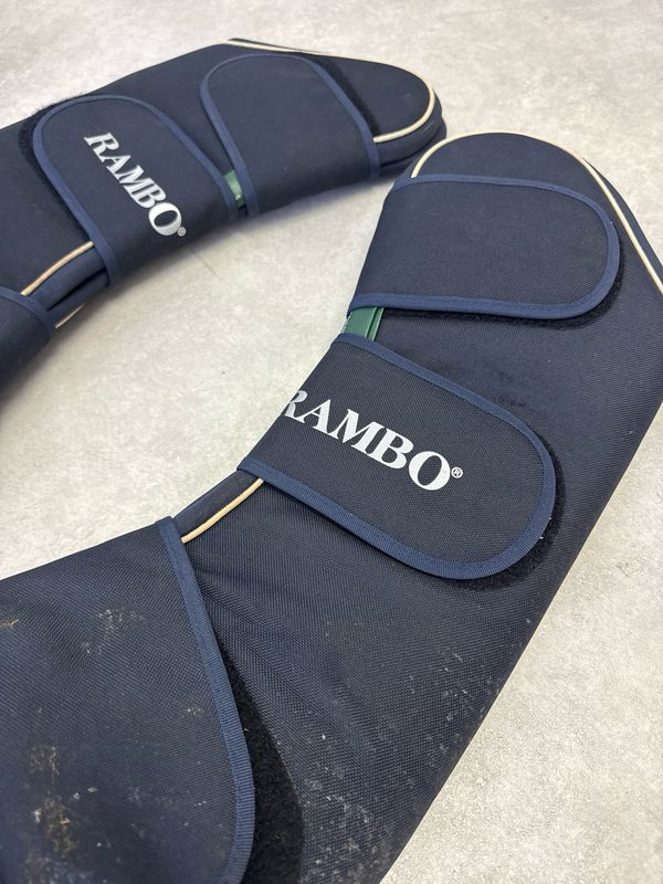 Rambo transport beschermers travel boots blauw full