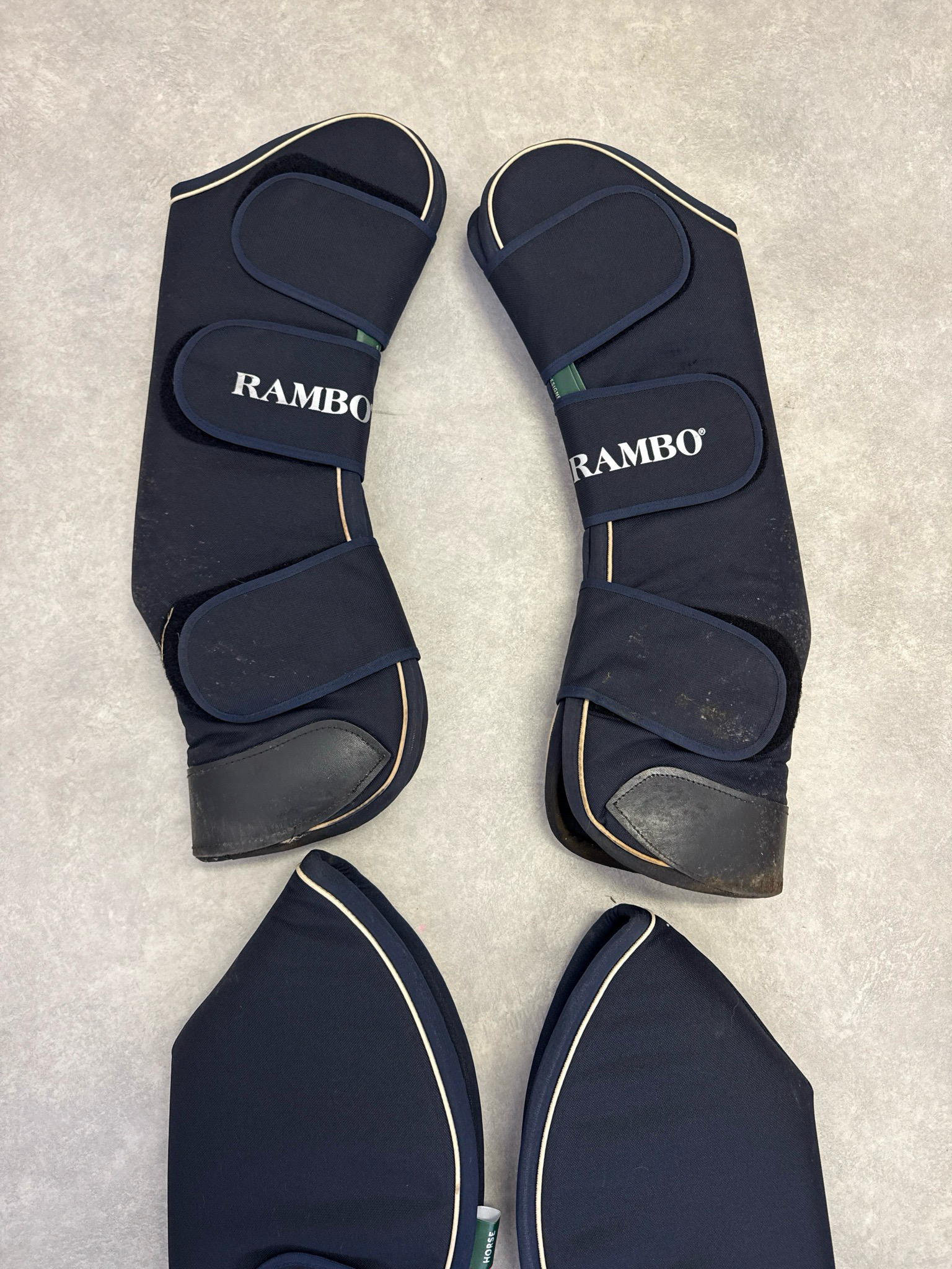 Rambo transport beschermers travel boots blauw full