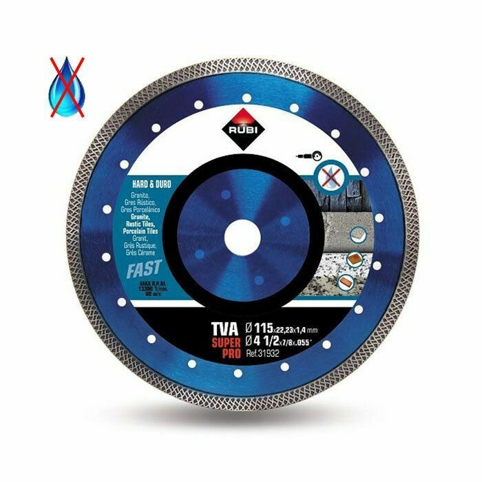 Rubi Diamantschijf 115 mm (TVA) TURBO VIPER