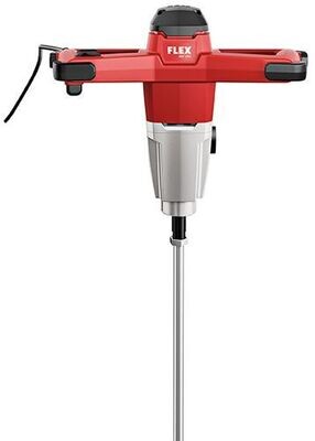 Flex MXE1202 + WR2 140 Mengmachine 1200 Watt met 2 versnellingen en toerentalschakelaar
