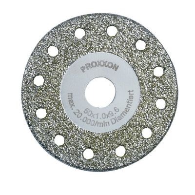 Proxxon Micromot Doorslijp- en profileerschijf met diamant erop 50 x 2,1 x 10 mm voor LHW + LHW/A